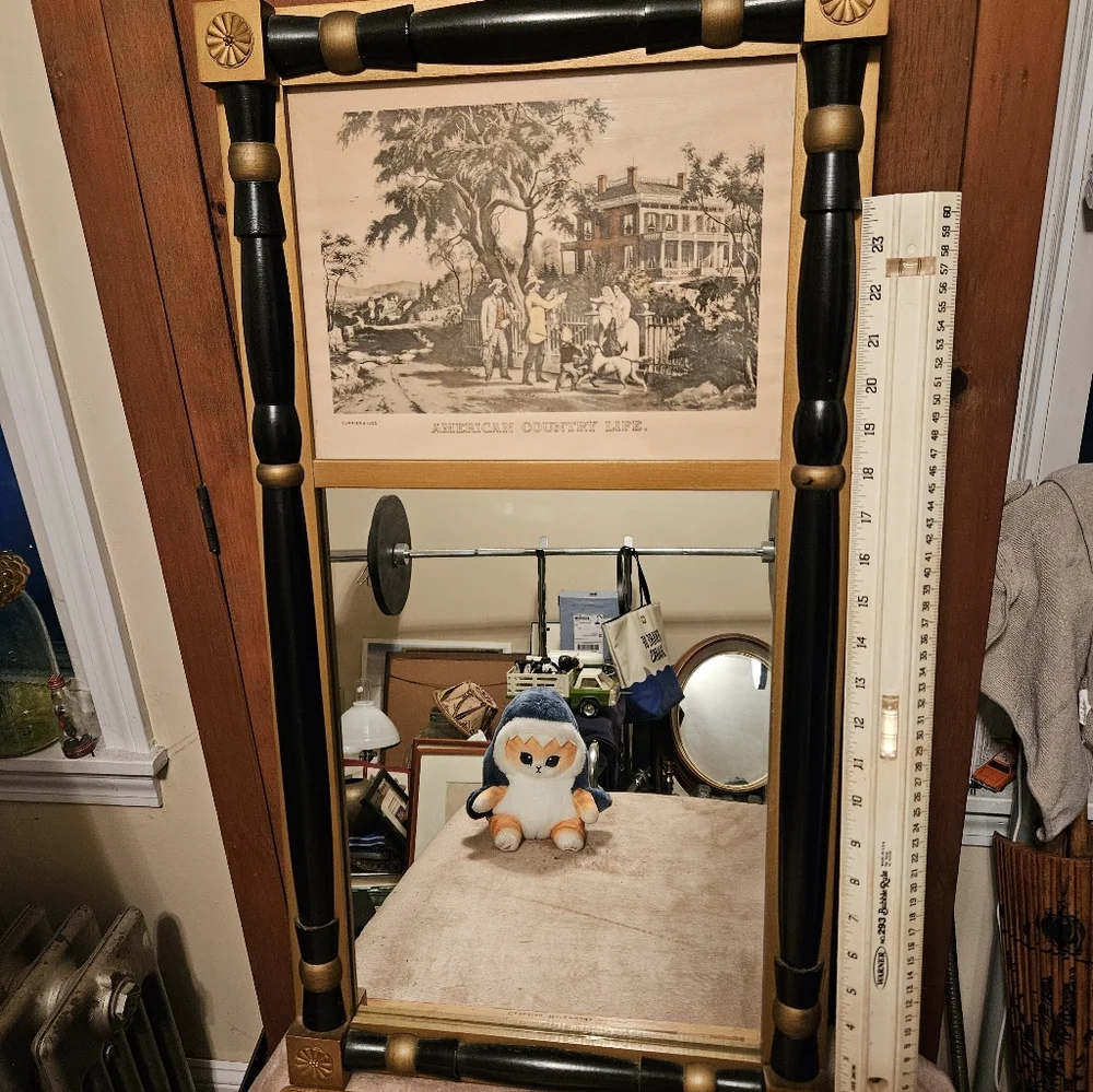Vintage Currier & Ives Mirror